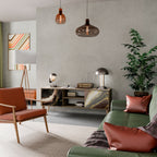 GOLD DUST TV-Lowboard mit 2 Türen in Eiche-Optik