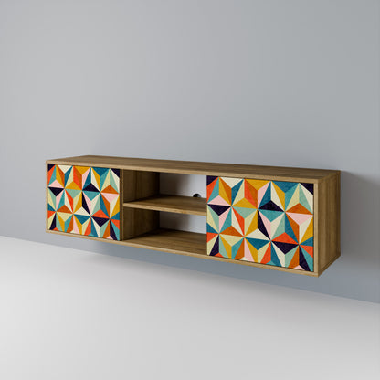 TESSELATE TREASURES 2-türiges TV-Lowboard