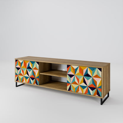 TESSELATE TREASURES 2-türiges TV-Lowboard