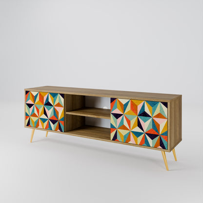 TESSELATE TREASURES 2-türiges TV-Lowboard