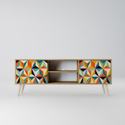 TESSELATE TREASURES 2-türiges TV-Lowboard