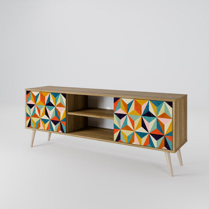 TESSELATE TREASURES 2-türiges TV-Lowboard