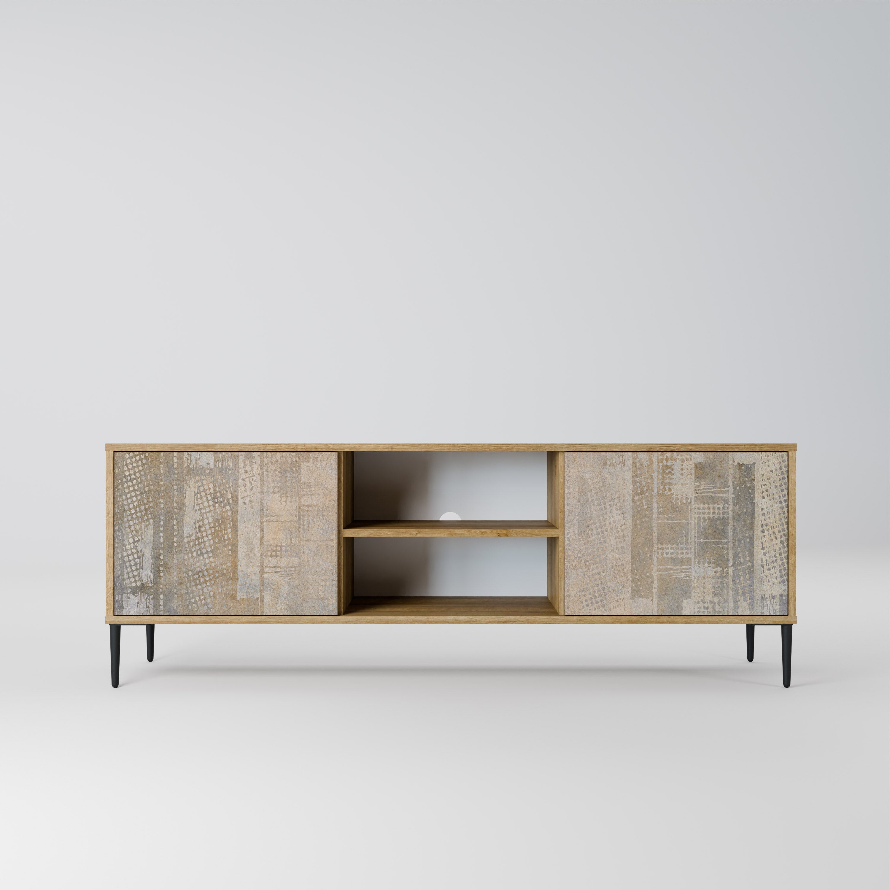 SCREEN ERROR 2-Door TV Stand in Oak Effect