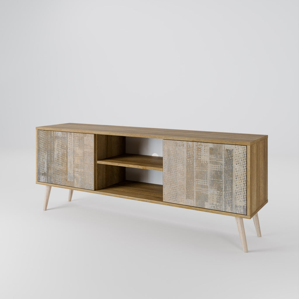 SCREEN ERROR 2-Door TV Stand in Oak Effect