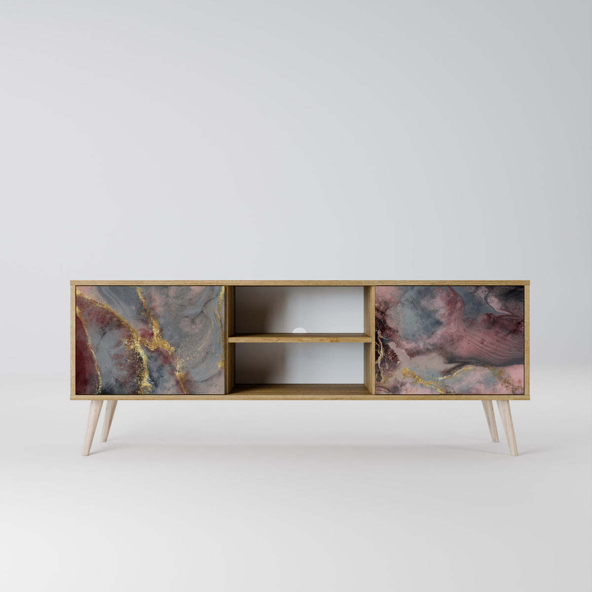 GOLDEN TIDES 2-Door TV Cabinet