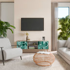 HARMONIC GRID TV-Lowboard mit 2 Türen in Eiche-Optik