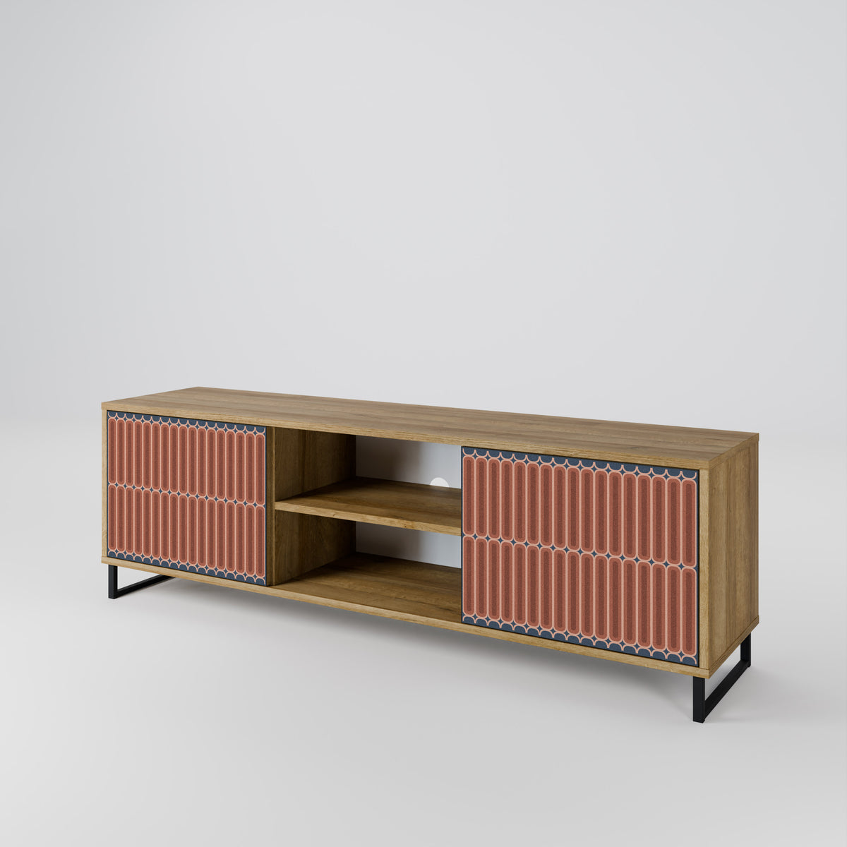 HYPNOTIC GATE 2-Door TV Cabinet