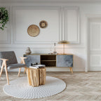 MUTED ARC TV-Lowboard mit 2 Türen in Eiche-Optik