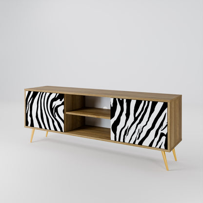 SPLENDID ZEBRA 2-türiges TV-Lowboard