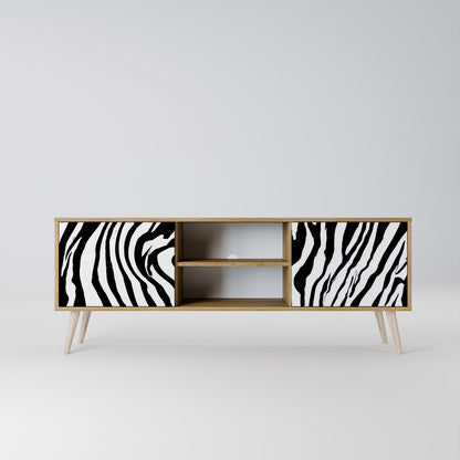 SPLENDID ZEBRA 2-türiges TV-Lowboard