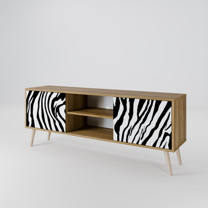 SPLENDID ZEBRA 2-türiges TV-Lowboard