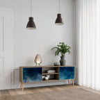 CELESTIAL FALL TV-Lowboard mit 2 Türen in Eiche-Optik