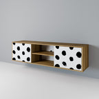 SLIPPING MINUTES TV-Lowboard mit 2 Türen in Eiche-Optik