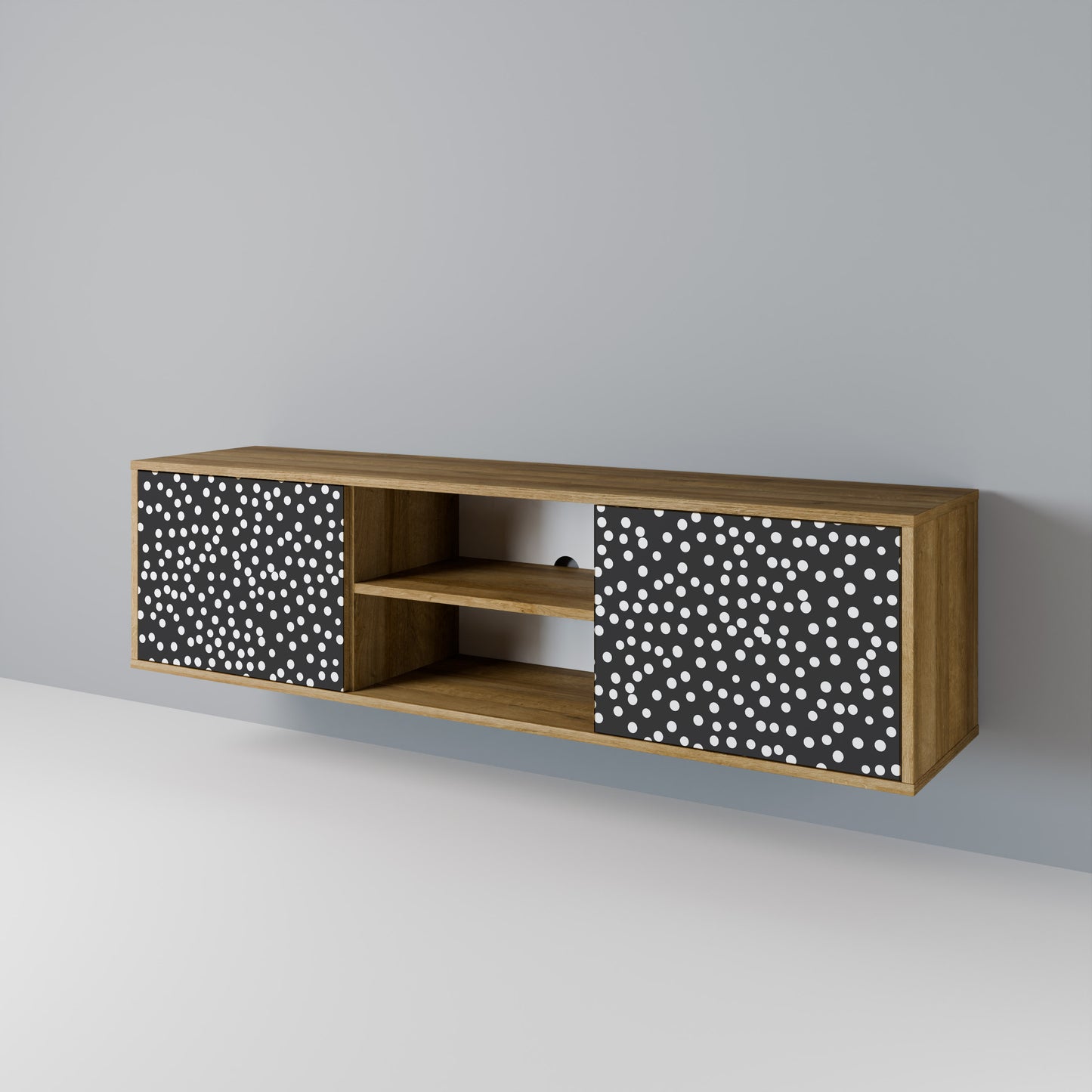 BLINDING LIGHTS 2-Door TV Cabinet