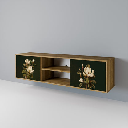 FLORAL NOIR 2-türiges TV-Lowboard