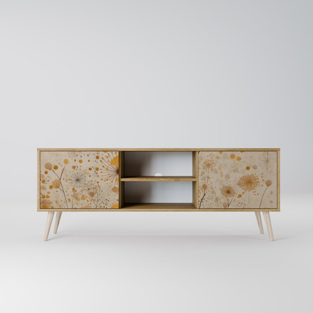 MORNING GLADE TV-Lowboard mit 2 Türen in Eiche-Optik