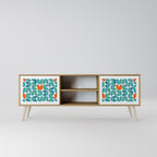 BE THE CHANGE TV-Lowboard mit 2 Türen in Eiche-Optik