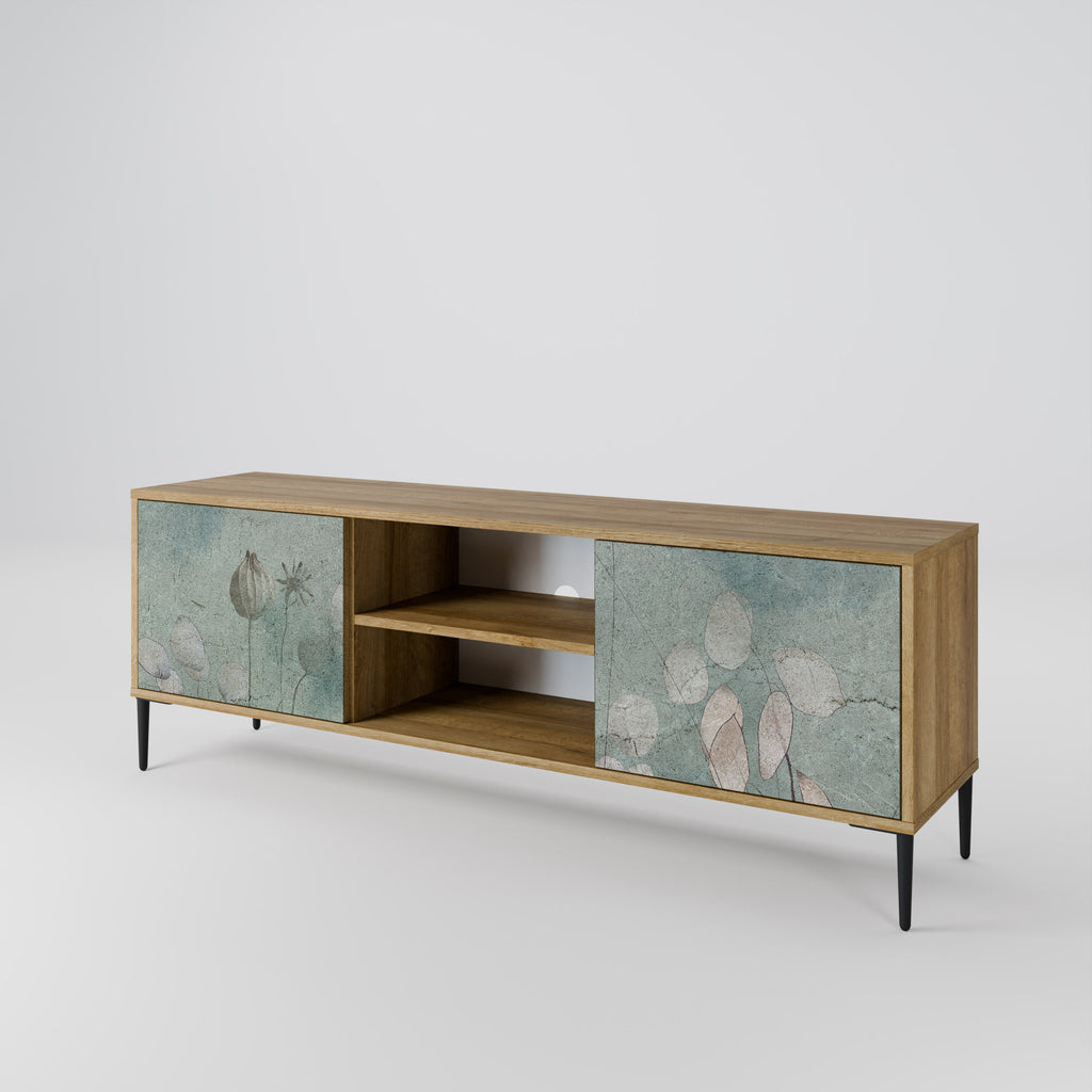 NIGHT LADY TV-Lowboard mit 2 Türen in Eiche-Optik