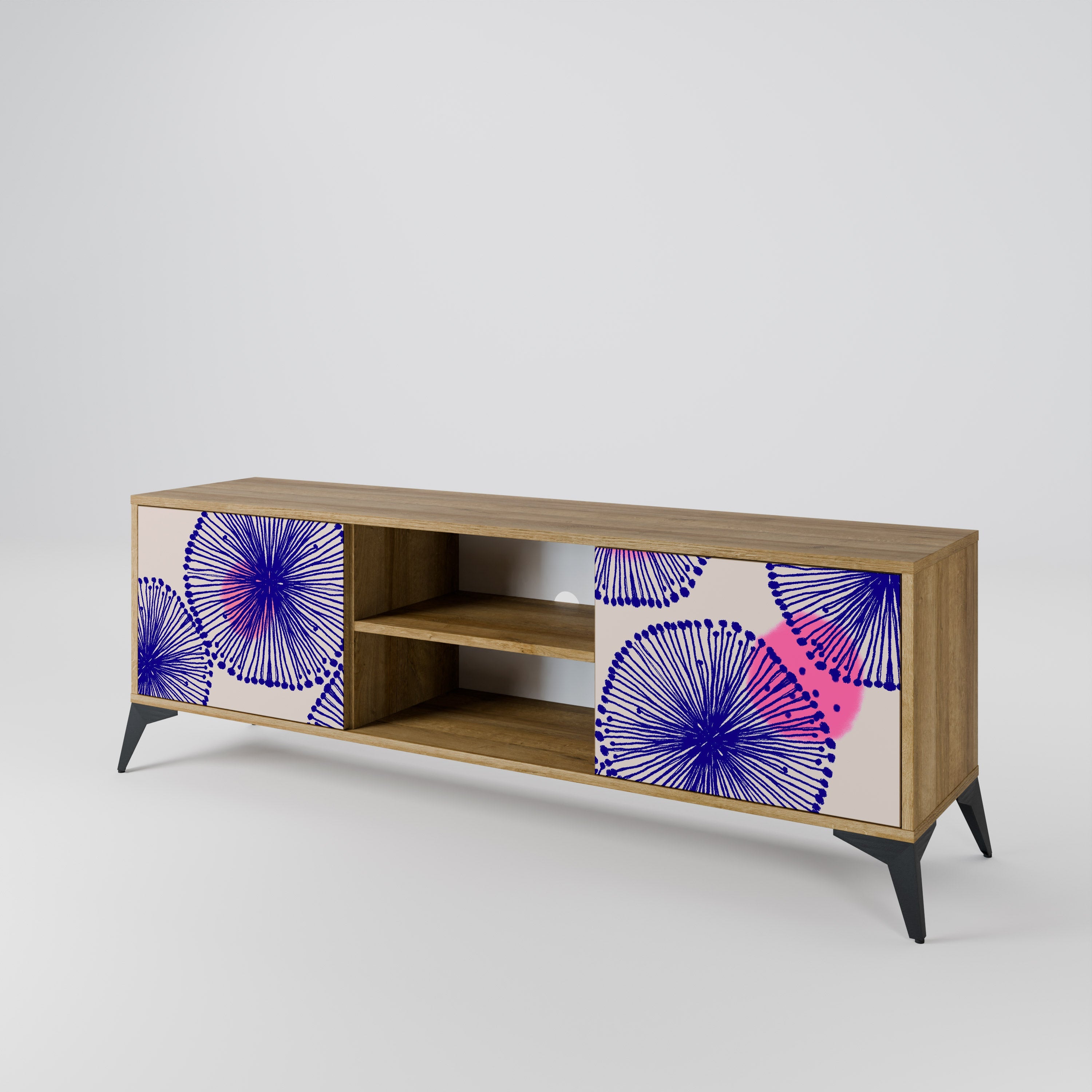 MAGIC NATURE TV-Lowboard mit 2 Türen in Eiche-Optik