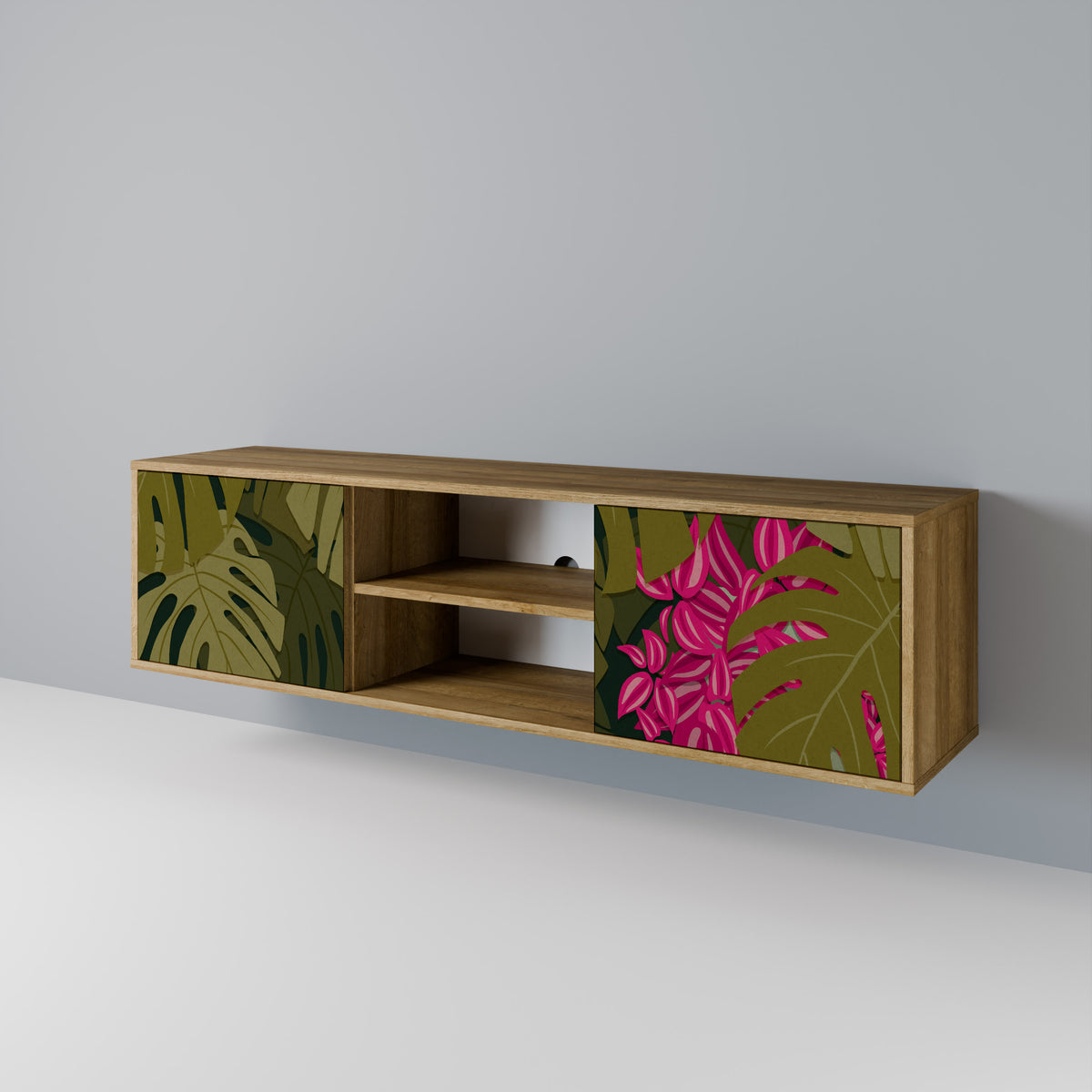 TROPICAL BEAUTY 2-türiges TV-Lowboard