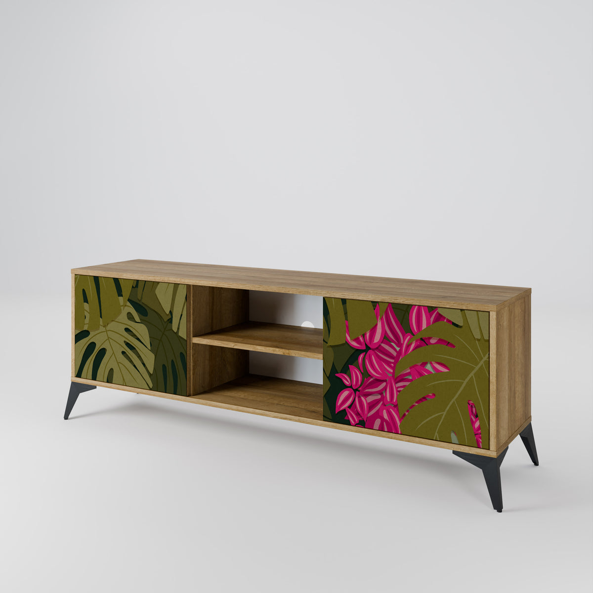 TROPICAL BEAUTY 2-türiges TV-Lowboard