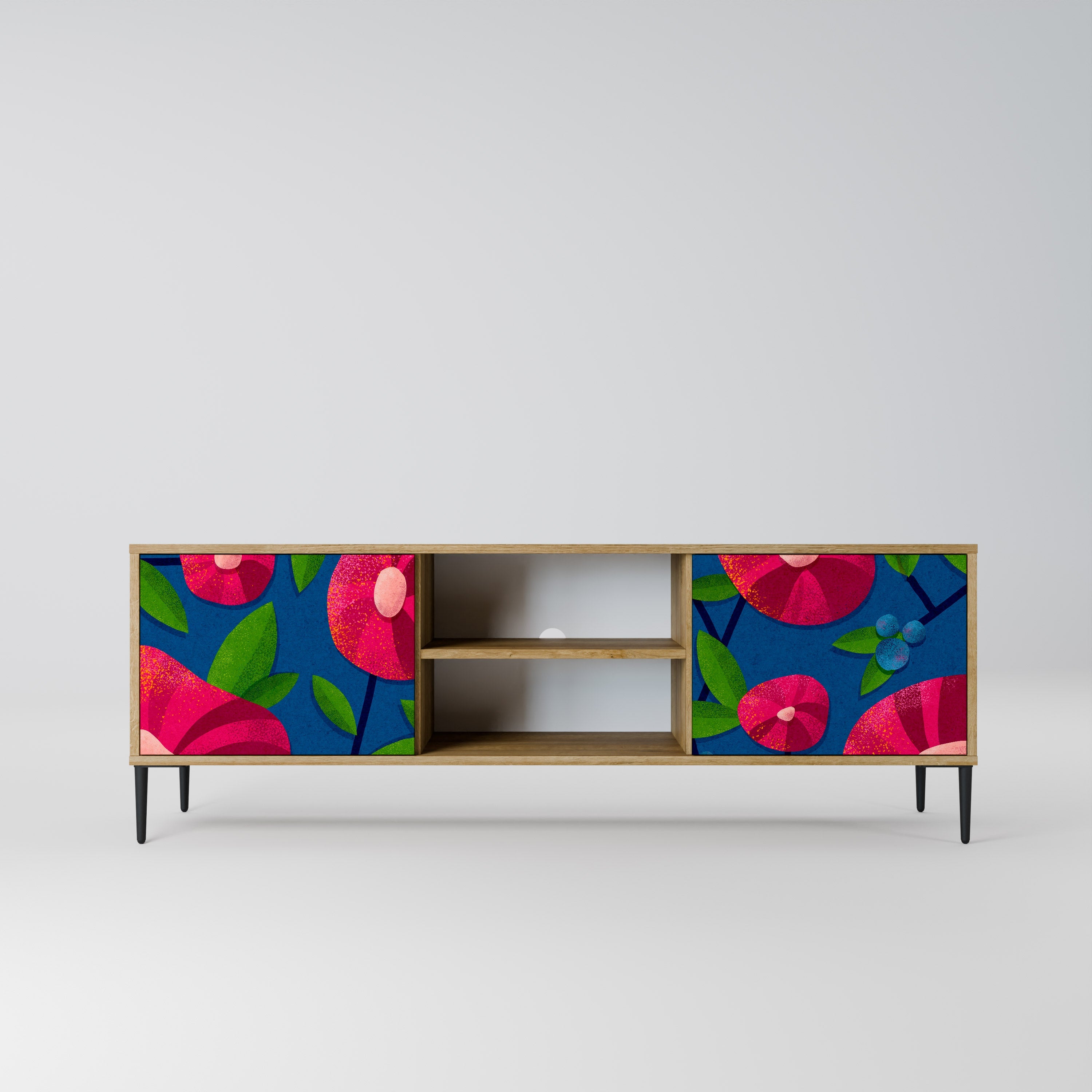 SPRING THOUGHTS 2-Door TV Stand in Oak Effect