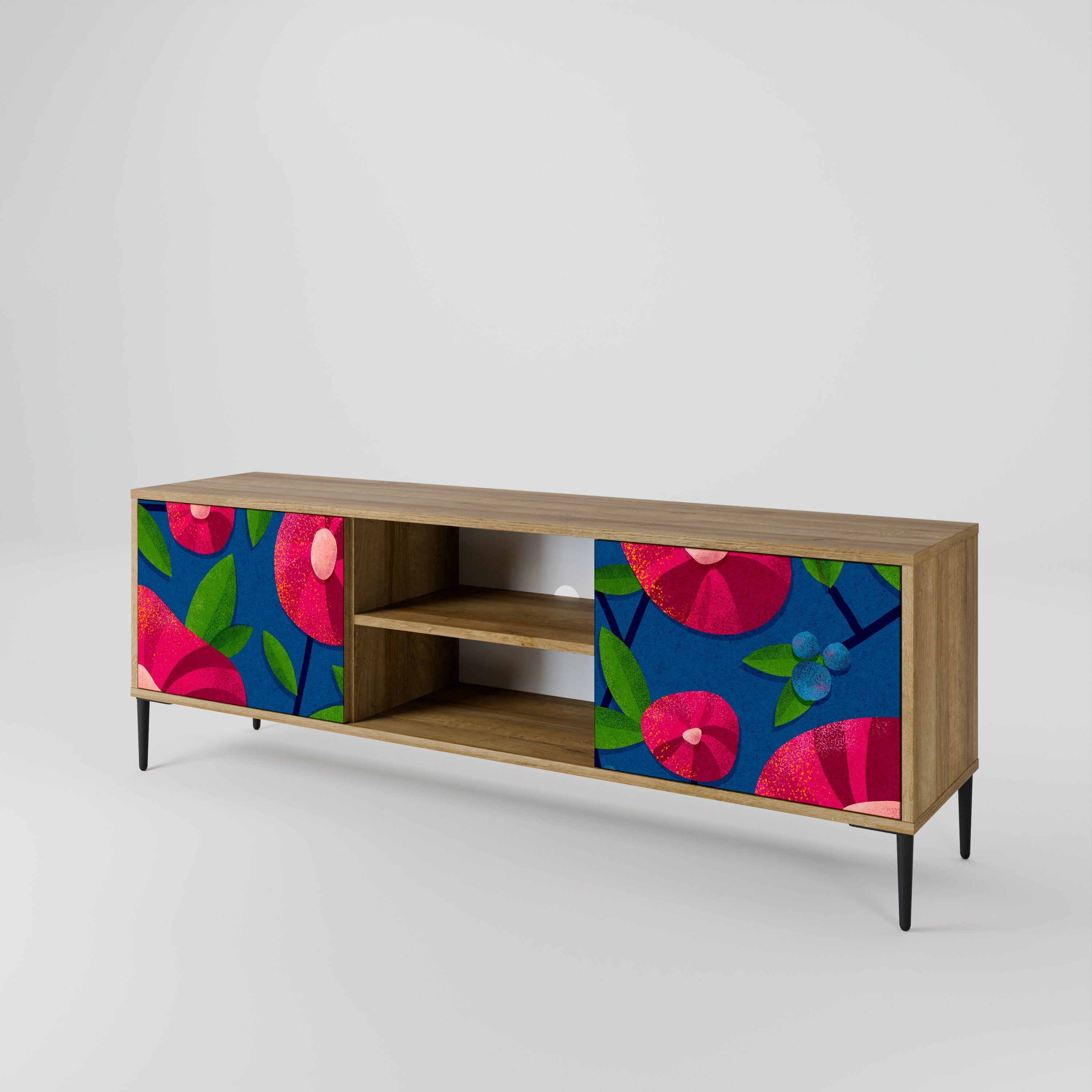 SPRING THOUGHTS 2-Door TV Stand in Oak Effect