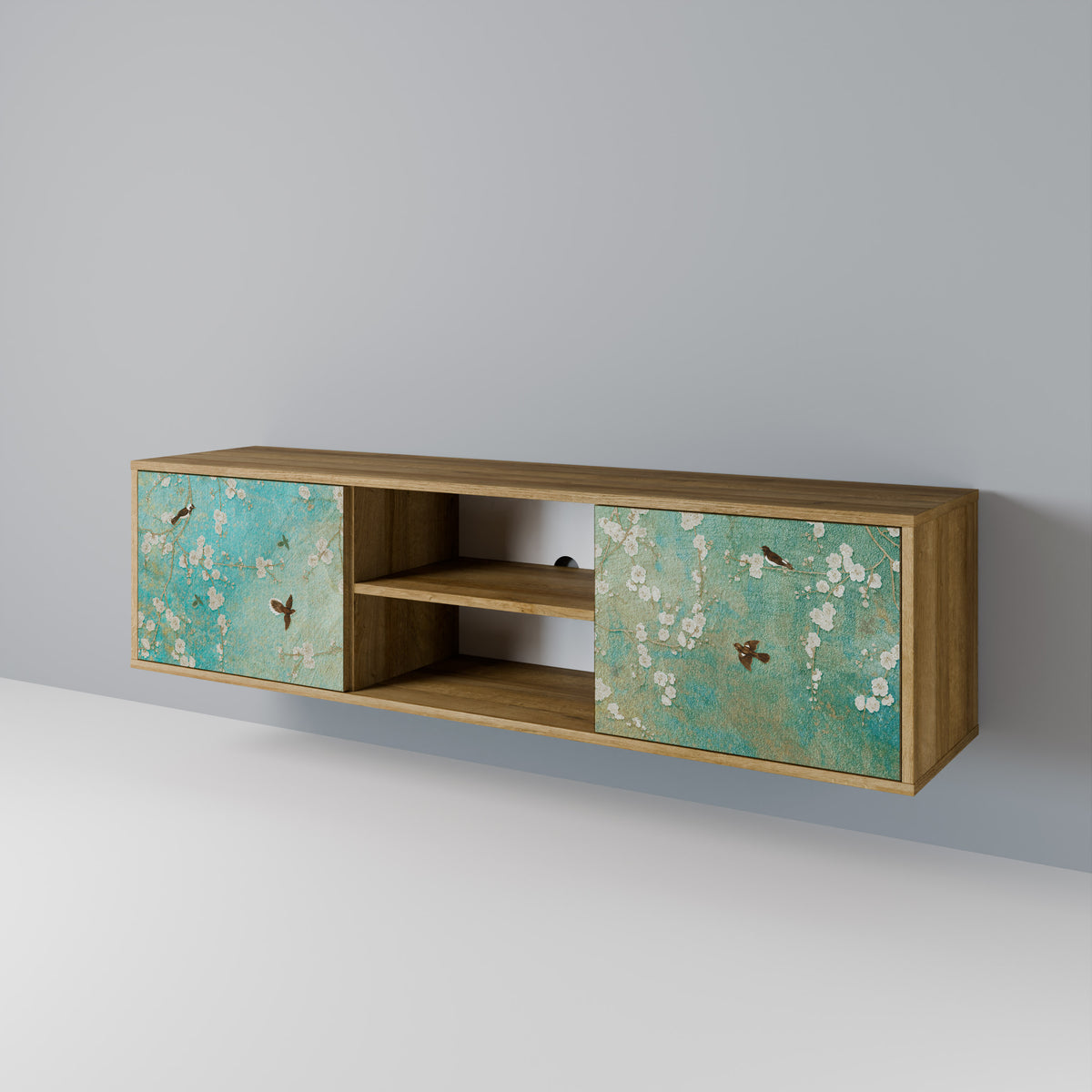 BLOOMING CHARM 2-türiges TV-Lowboard
