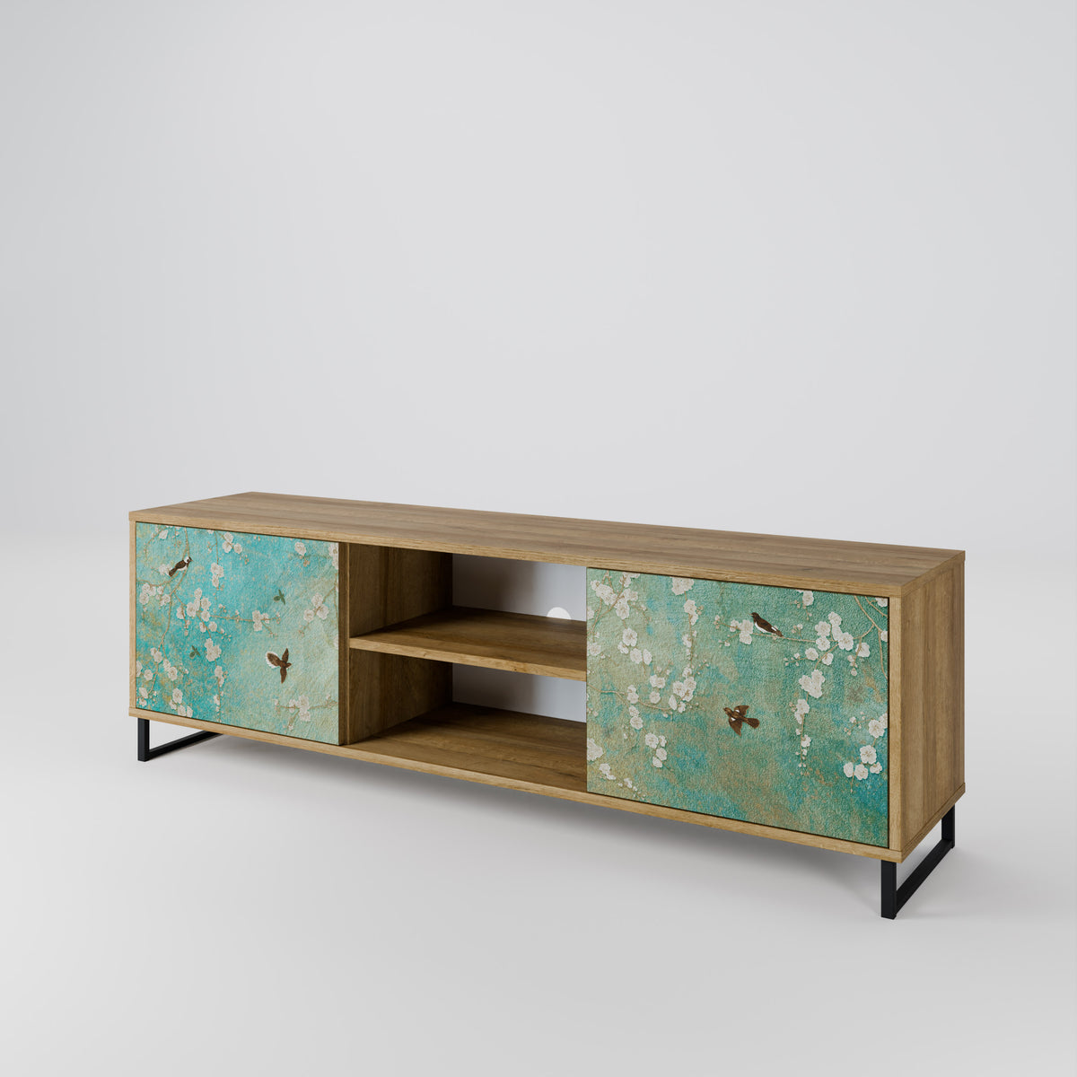 BLOOMING CHARM 2-türiges TV-Lowboard