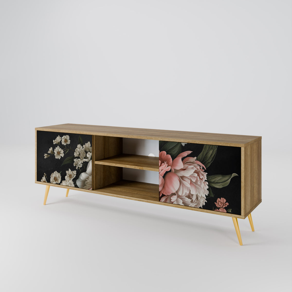 LUSH ELEGANCE 2-türiges TV-Lowboard