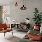 LUSH ELEGANCE TV-Lowboard mit 2 Türen in Eiche-Optik