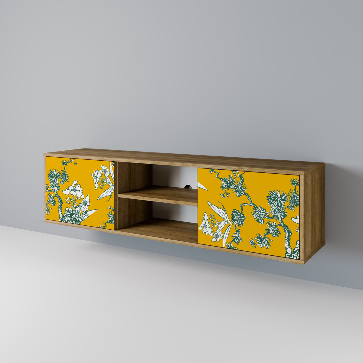 YELLOW CHINOISERIE 2-türiges TV-Lowboard