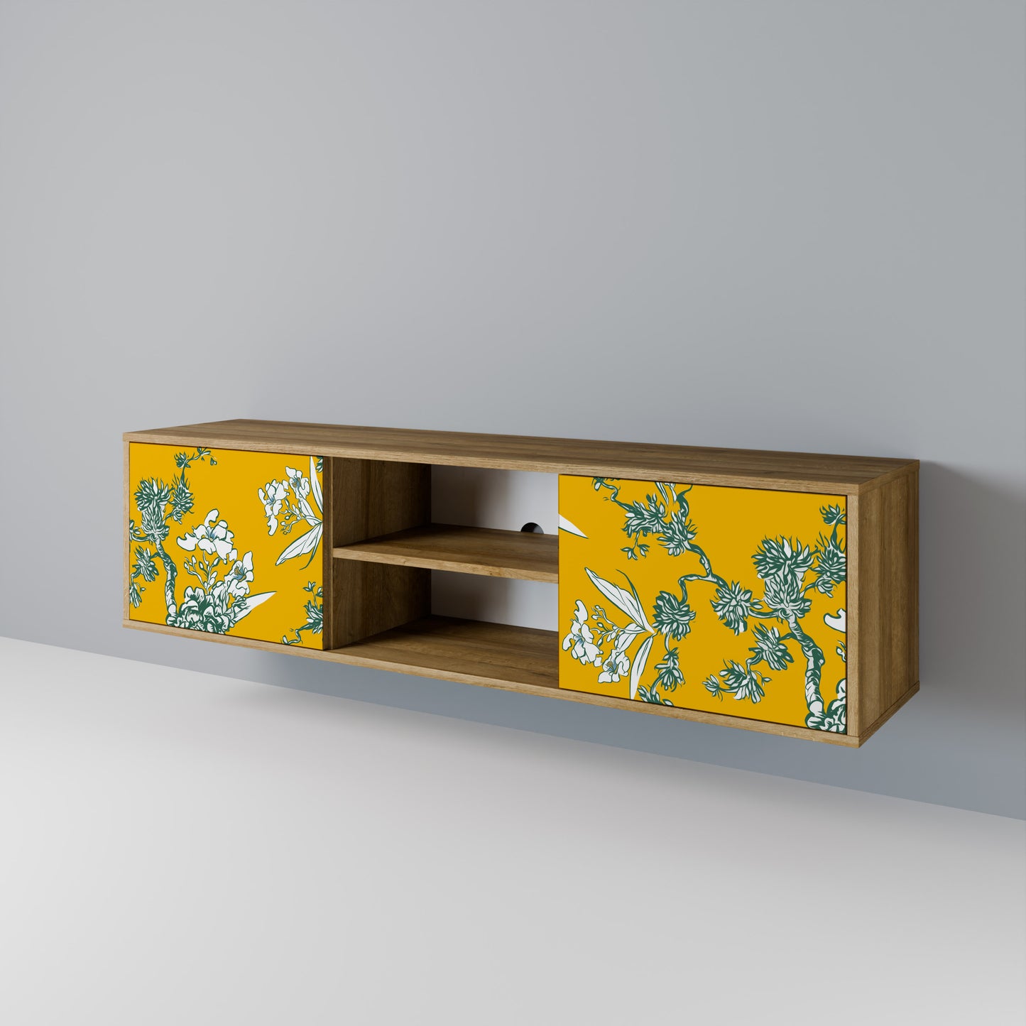 YELLOW CHINOISERIE 2-türiges TV-Lowboard