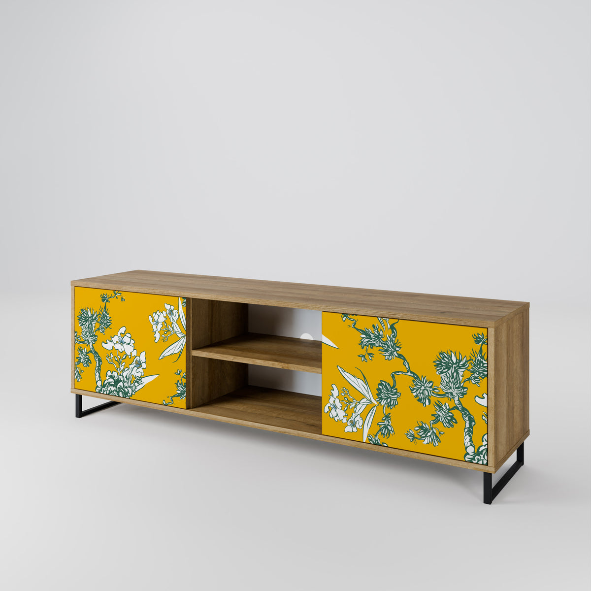YELLOW CHINOISERIE 2-türiges TV-Lowboard