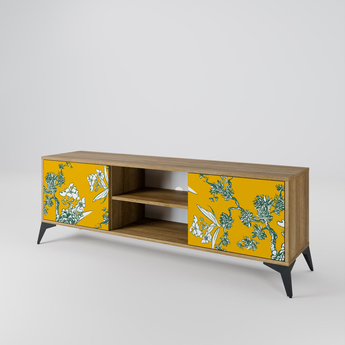 YELLOW CHINOISERIE 2-türiges TV-Lowboard