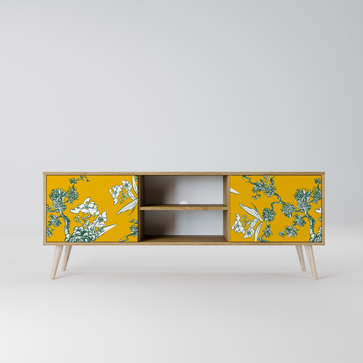 YELLOW CHINOISERIE 2-türiges TV-Lowboard