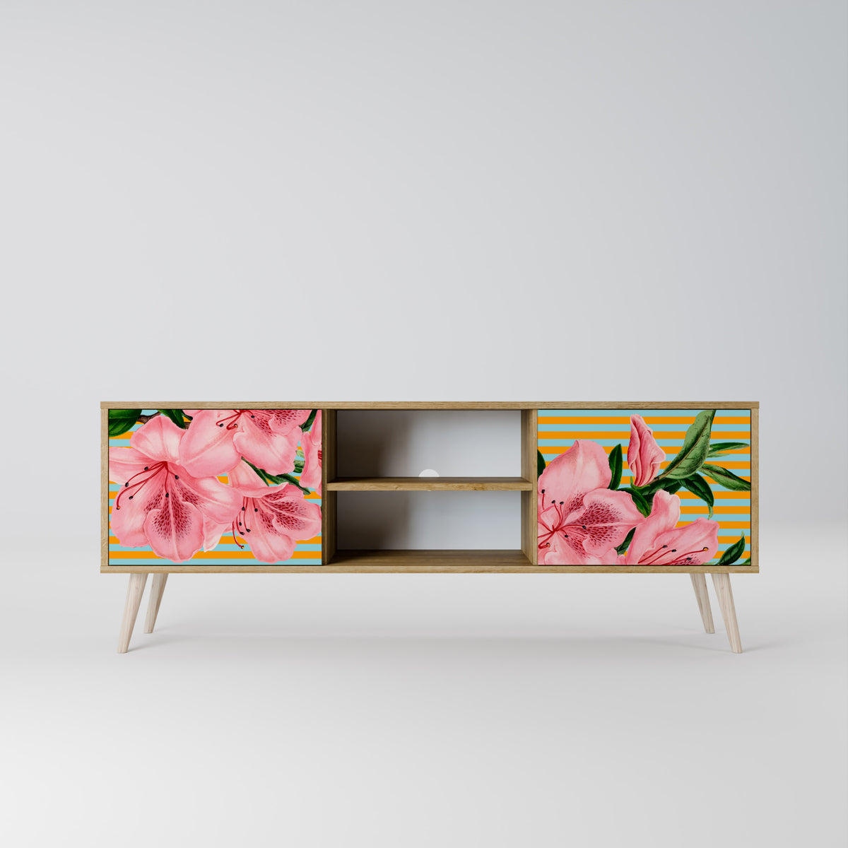FRAGILE BEAUTY 2-Door TV Cabinet