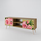 FRAGILE BEAUTY TV-Lowboard mit 2 Türen in Eiche-Optik