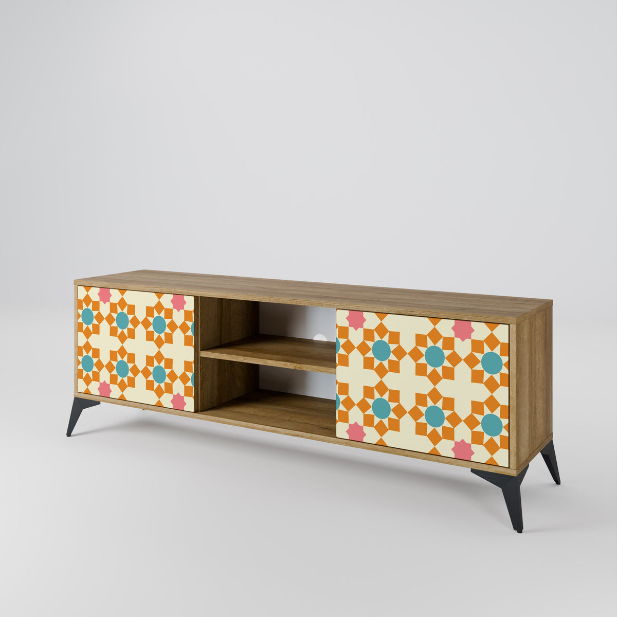 FLORAL DECOR 2-türiges TV-Lowboard