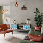 BLOOMY MORNING TV-Lowboard mit 2 Türen in Eiche-Optik