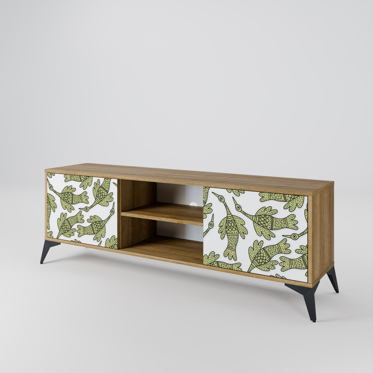 SEEDLING SONGBIRD 2-Door TV Cabinet