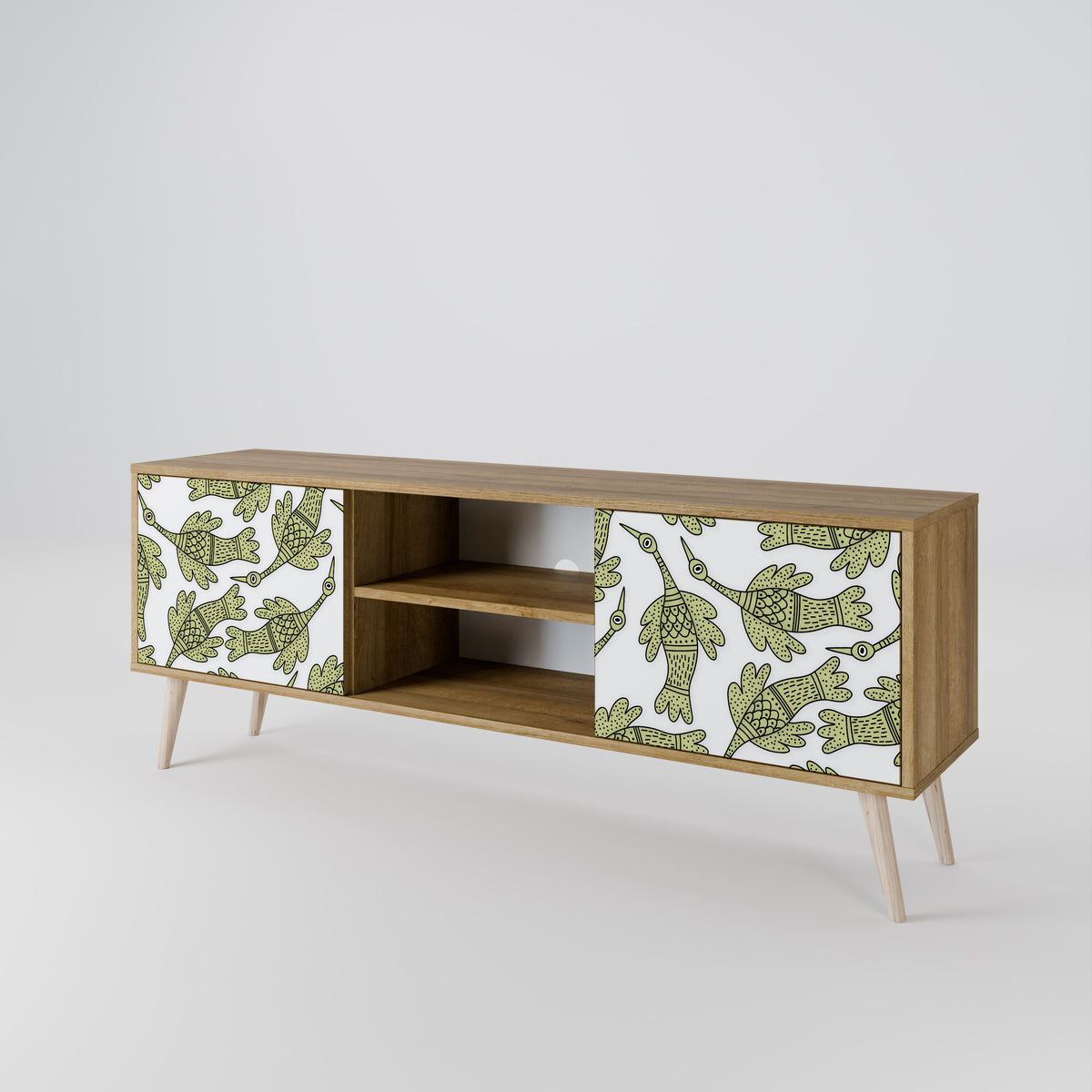 SEEDLING SONGBIRD 2-Door TV Cabinet