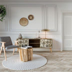 ALMONDINE SONGBIRD TV-Lowboard mit 2 Türen in Eiche-Optik