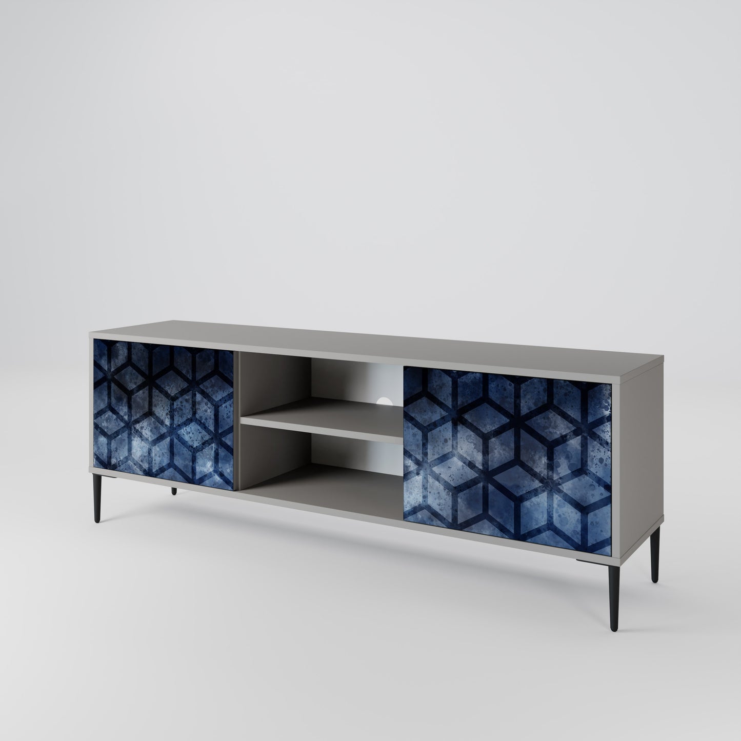 CUBIC MIST 2-türiges TV-Lowboard