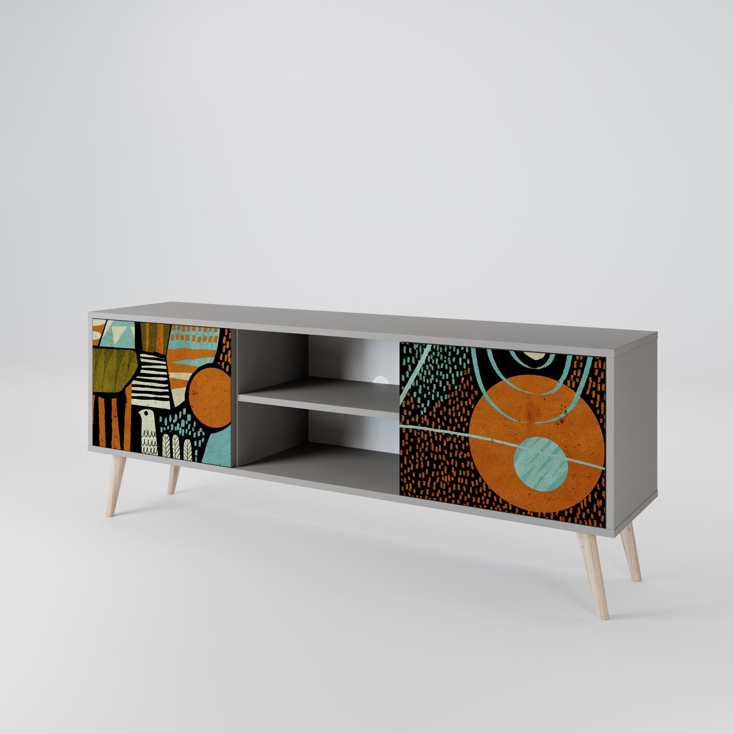 GEODE GLIMMER 2-türiges TV-Lowboard