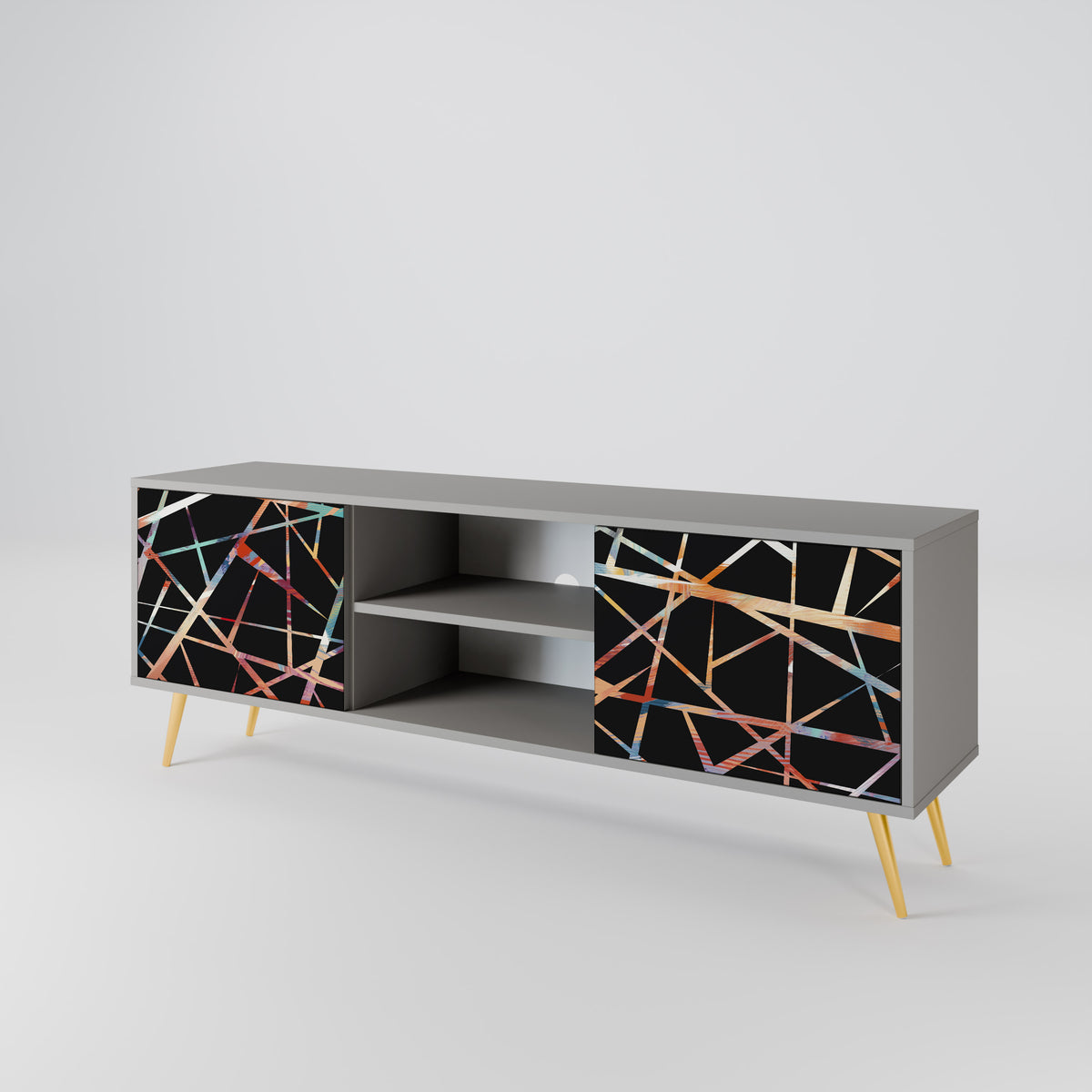 POLYGON VERVE 2-türiges TV-Lowboard