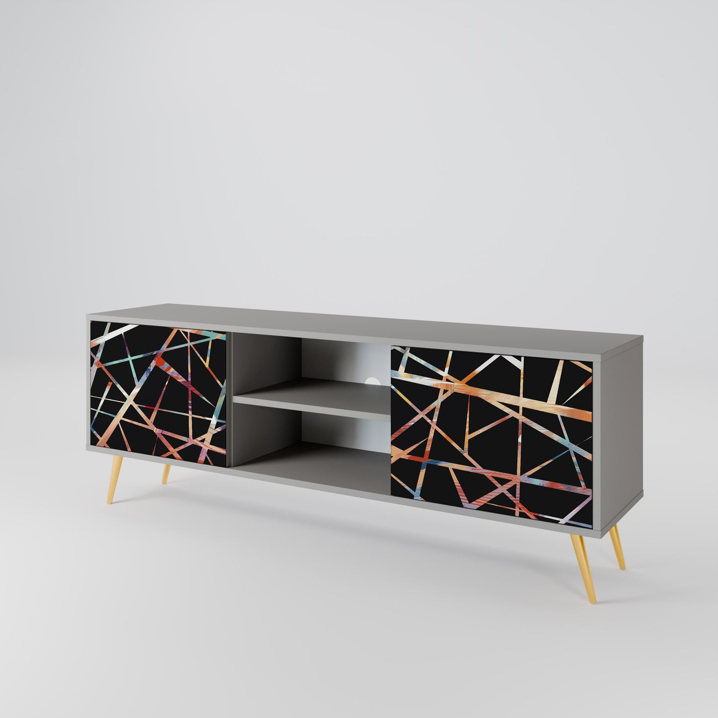 POLYGON VERVE 2-türiges TV-Lowboard