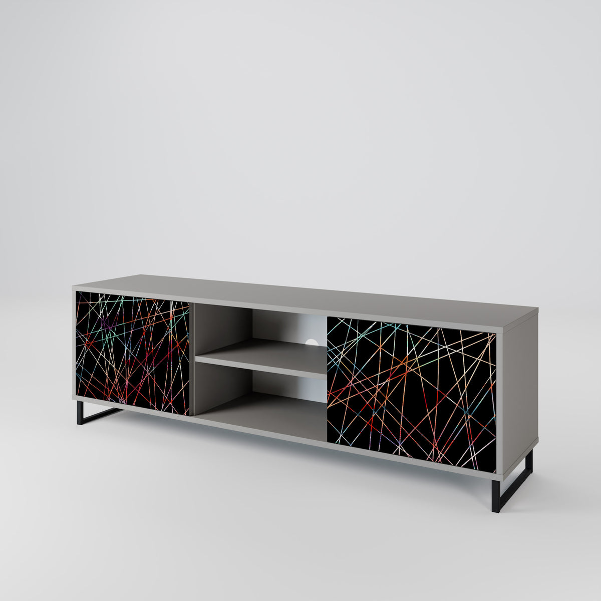 LUMINOUS SNARE 2-türiges TV-Lowboard