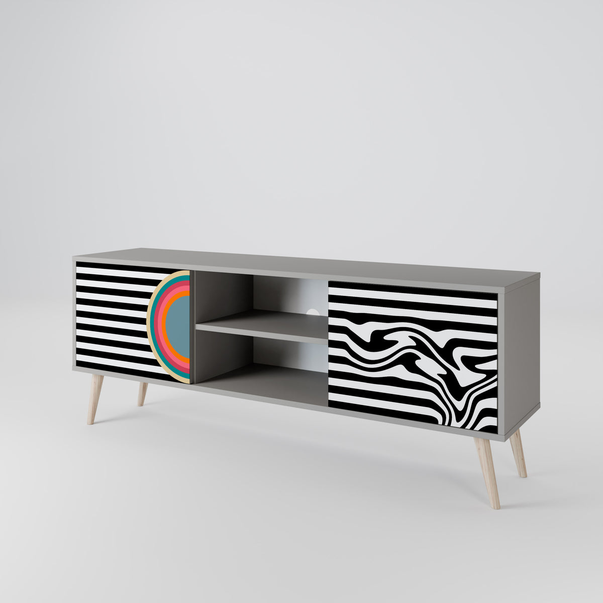 SPECTRA SHOWCASE 2-türiges TV-Lowboard