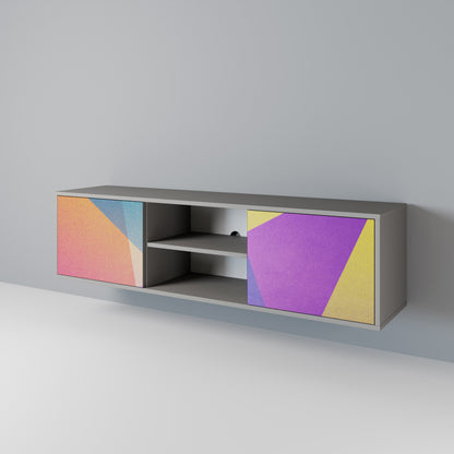 BRIGHT GEOMETRY 2-türiges TV-Lowboard